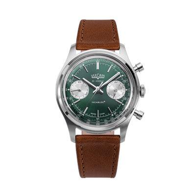 Vulcain Chronograph 70s Green Limitli Üretim
