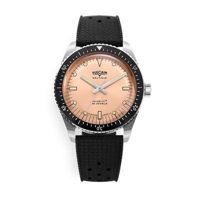 Vulcain Skindiver Salmon BAR200 Limitli Üretim Otomatik Erkek Kol Saati