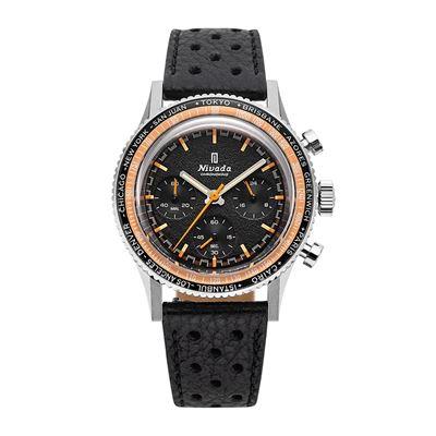Nivada Grenchen Chronoking Meca-Quartz - Inter.Bezel 87042Q10 Erkek Kol Saati