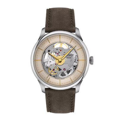 Tissot Chemin Des Tourelles Skeleton 39mm -T1398361626100 Otomatik Erkek Kol Saati