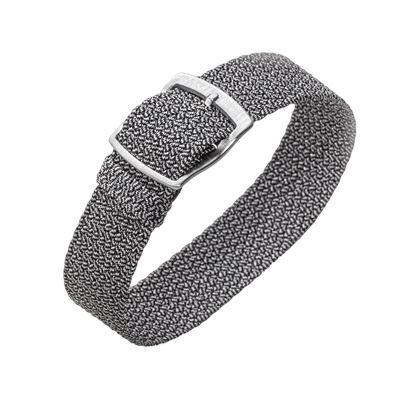 Baltic Gri Perlon Kumaş Kayış - 20 mm