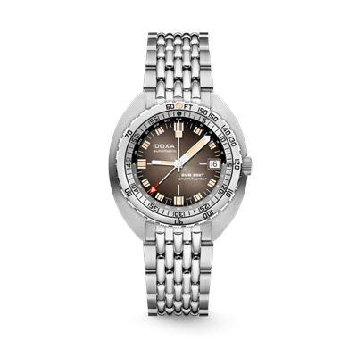 Doxa SUB 250T GMT Sharkhunter Vintage - 855.10.101V.10 Otomatik Erkek Kol Saati