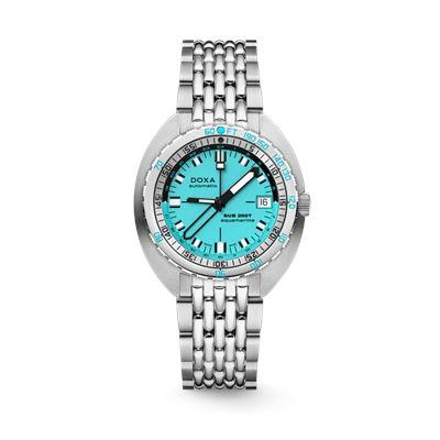 Doxa SUB 250T GMT Aquamarine - 855.10.241.10 Otomatik Erkek Kol Saati