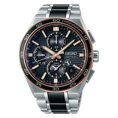 Seiko Astron GPS Solar Dual Time Chronograph Limited Edition - SSH180J Erkek Kol Saati