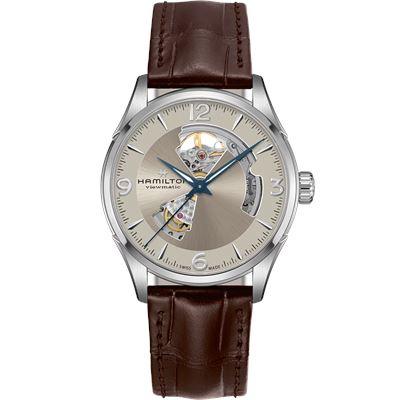 Hamilton Jazzmaster Open Heart H32705521 Otomatik Erkek Kol Saati