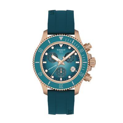 Tissot Seastar Chronograph Ocean Dream 38mm  - T1202173704100 Erkek Kol Saati