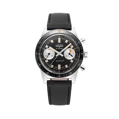 Vulcain Skindiver Chronograph Black BAC201 Otomatik Erkek Kol Saati