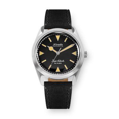 Nivada Grenchen Super Antarctic - Yellow 32024A17 Otomatik Erkek Kol Saati