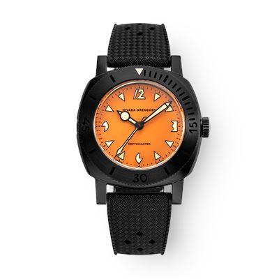 Nivada Grenchen Depthmaster Pumpkin 14131A01 Limitli Üretim Otomatik Erkek Kol Saati
