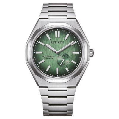 Citizen Zenshin 60 Super Titanium Small Seconds - Pine Green NK5020-58X Otomatik Erkek Kol Saati