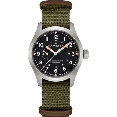 Khaki Field Mechanical Power Reserve 40mm H69509930 Erkek Kol Saati