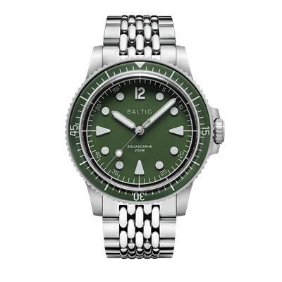 Baltic Aquascaphe MK2 Green 39.5 mm AQU21GREE11 Otomatik Erkek Kol Saati