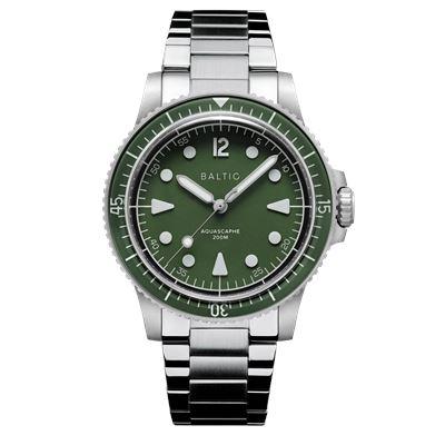 Baltic Aquascaphe MK2 Green 39.5 mm AQU21GREE12 Otomatik Erkek Kol Saati