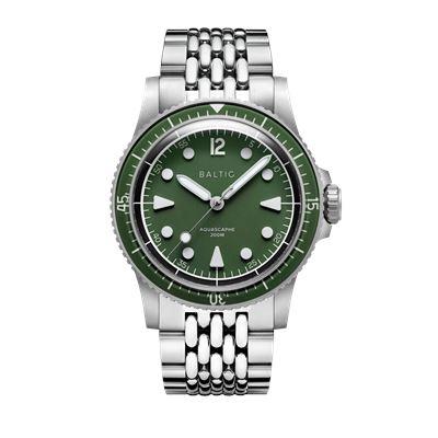 Baltic Aquascaphe MK2 Green 37 mm AQU22GREE11 Otomatik Erkek Kol Saati