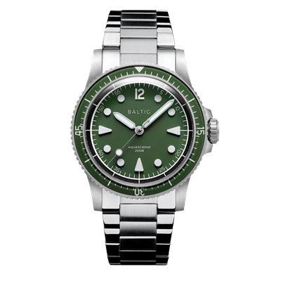 Baltic Aquascaphe MK2 Green 37 mm AQU22GREE12 Otomatik Erkek Kol Saati