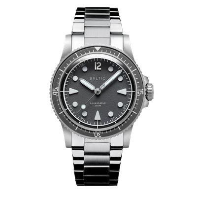 Baltic Aquascaphe MK2 Grey 37 mm AQU22GREY12 Otomatik Erkek Kol Saati
